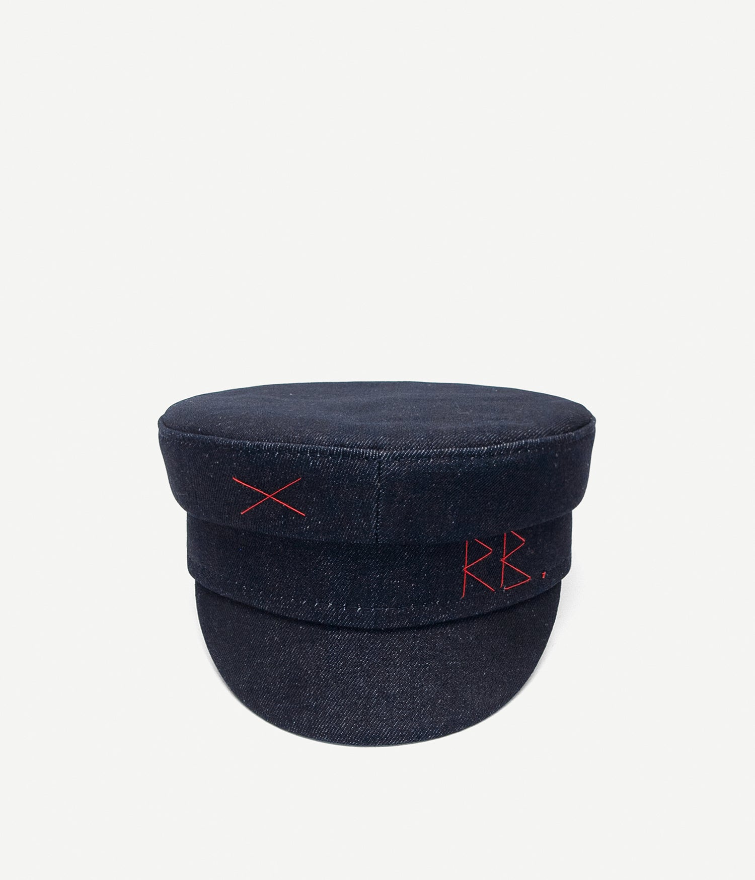 Denim Baker Boy Cap