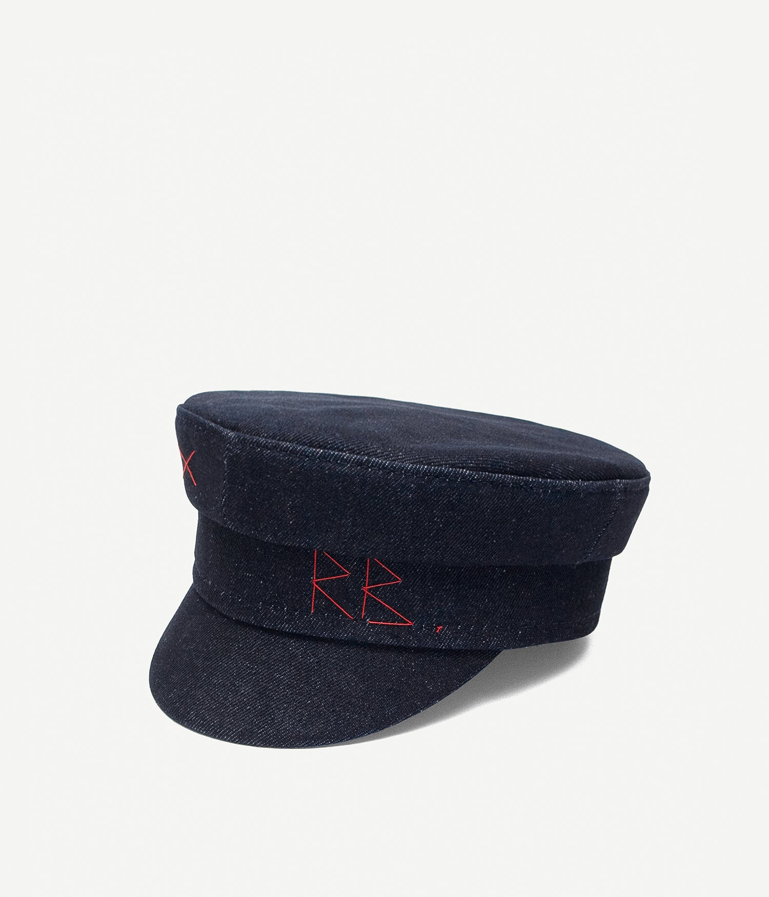 Denim Baker Boy Cap