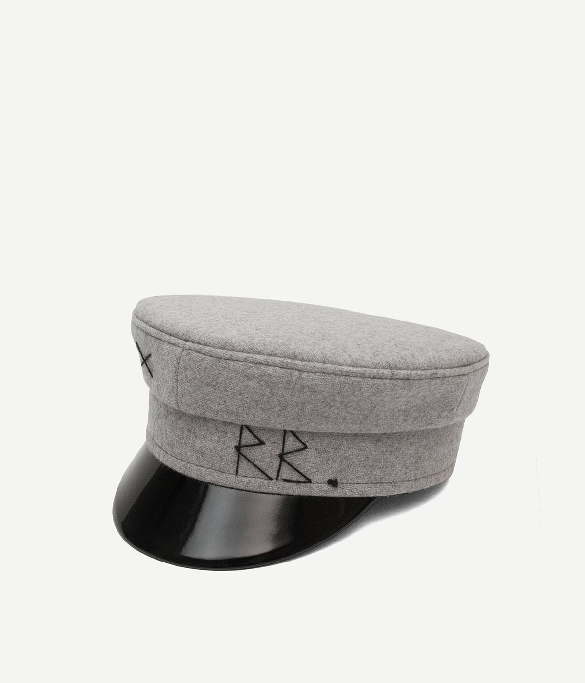 Produkty, Grey Wool Baker Boy Cap