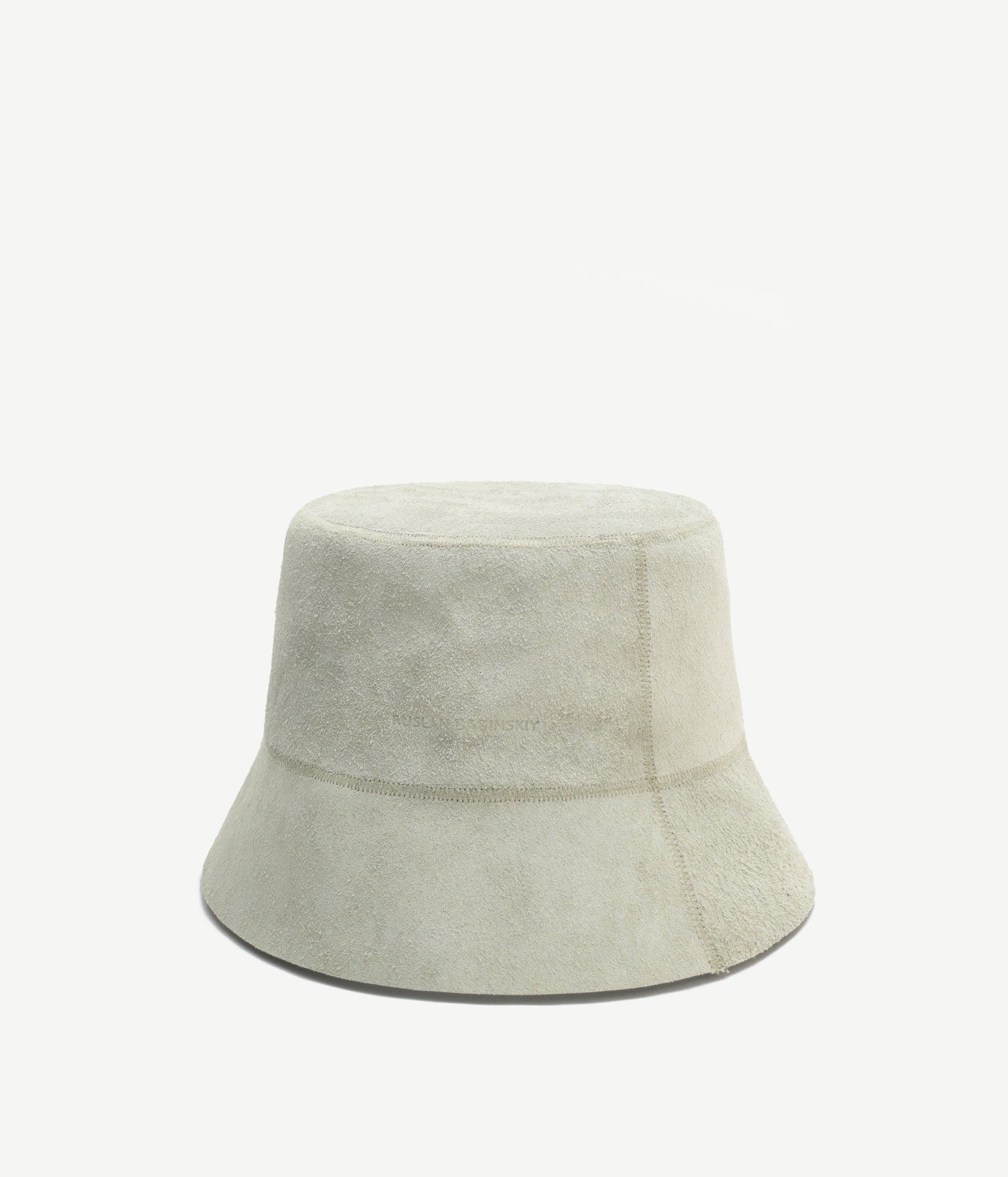 ruslan baginskiy Soft Suede Bucket Hat FW23-24 BCT017-SU-FLE-SM