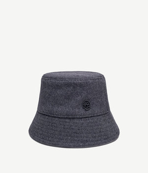 Monogram Embellished Bucket Hat