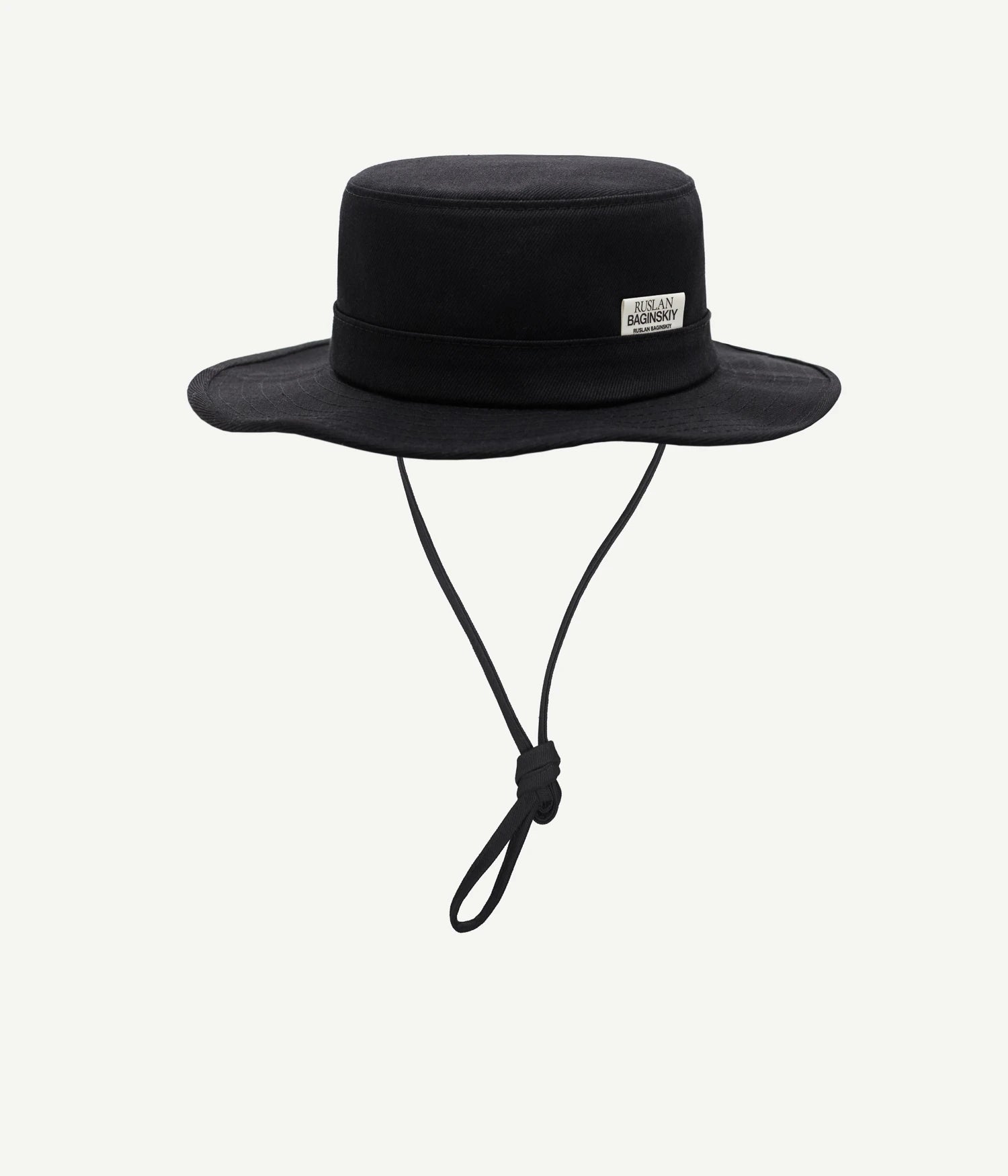 Logo-patch Denim Bucket Hat