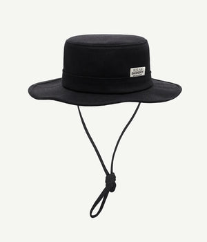 Logo-patch Denim Bucket Hat