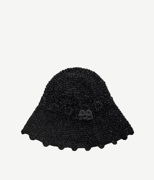 ruslan baginskiy Knitted Bucket Hat FW23-24 BCT033-P-KN-WRB-OS