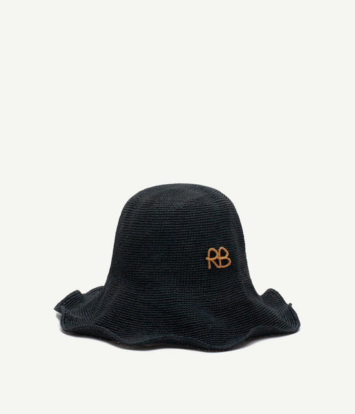 ハット RUSLAN BAGINSKIY Crystal bucket hat Black Crystal-embellished Bucket Hat • Ruslan Baginskiy Hats