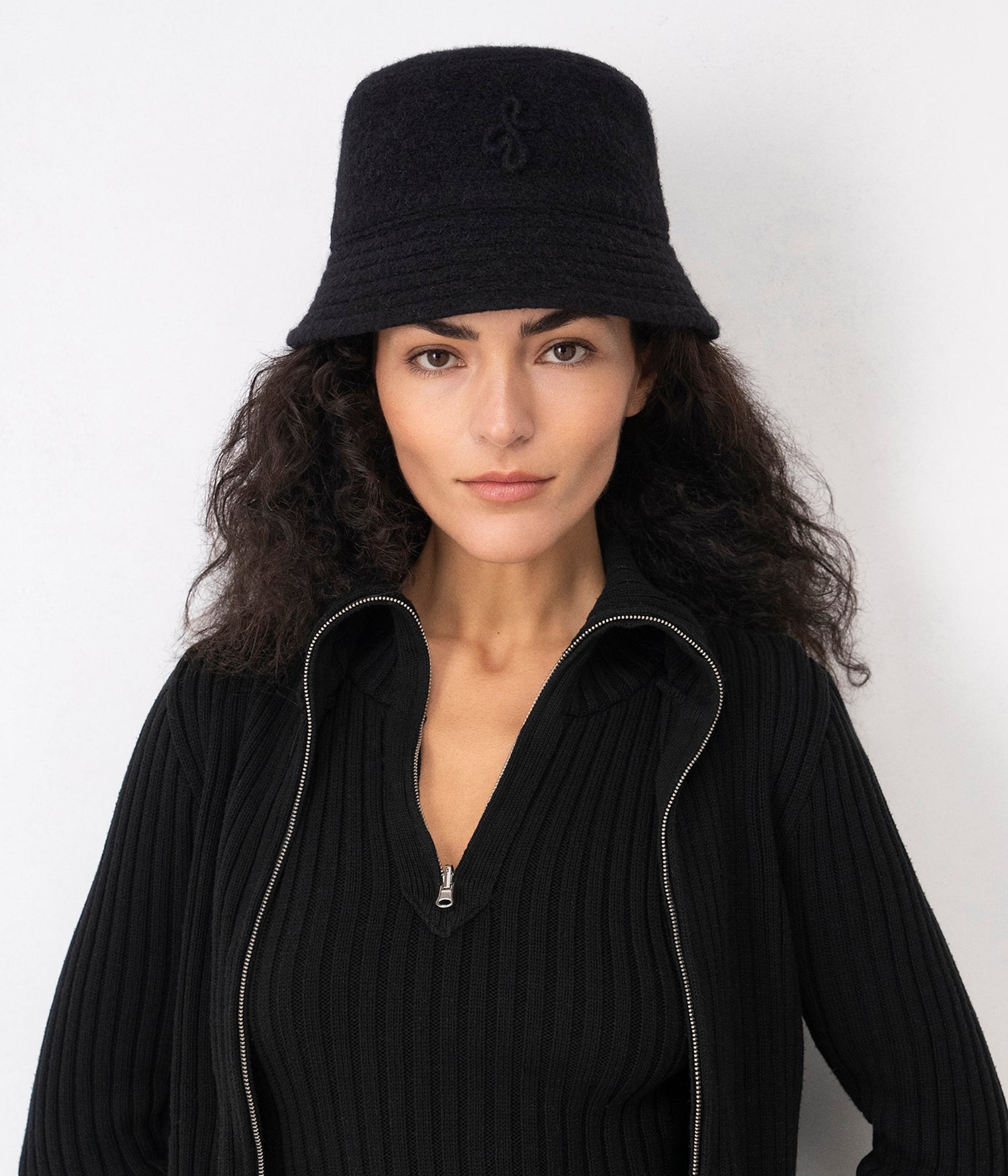 Photo, Bucket Hat, Monogram-embellished Bucket Hat
