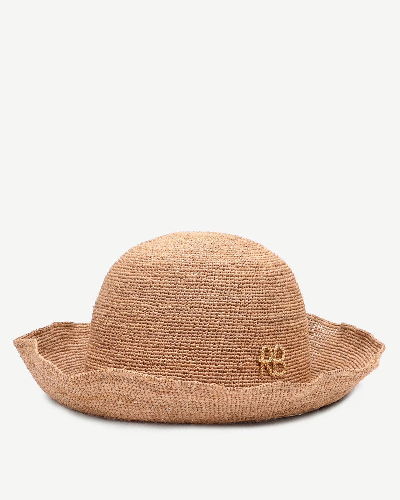 Monogram-Embellished Bucket Hat