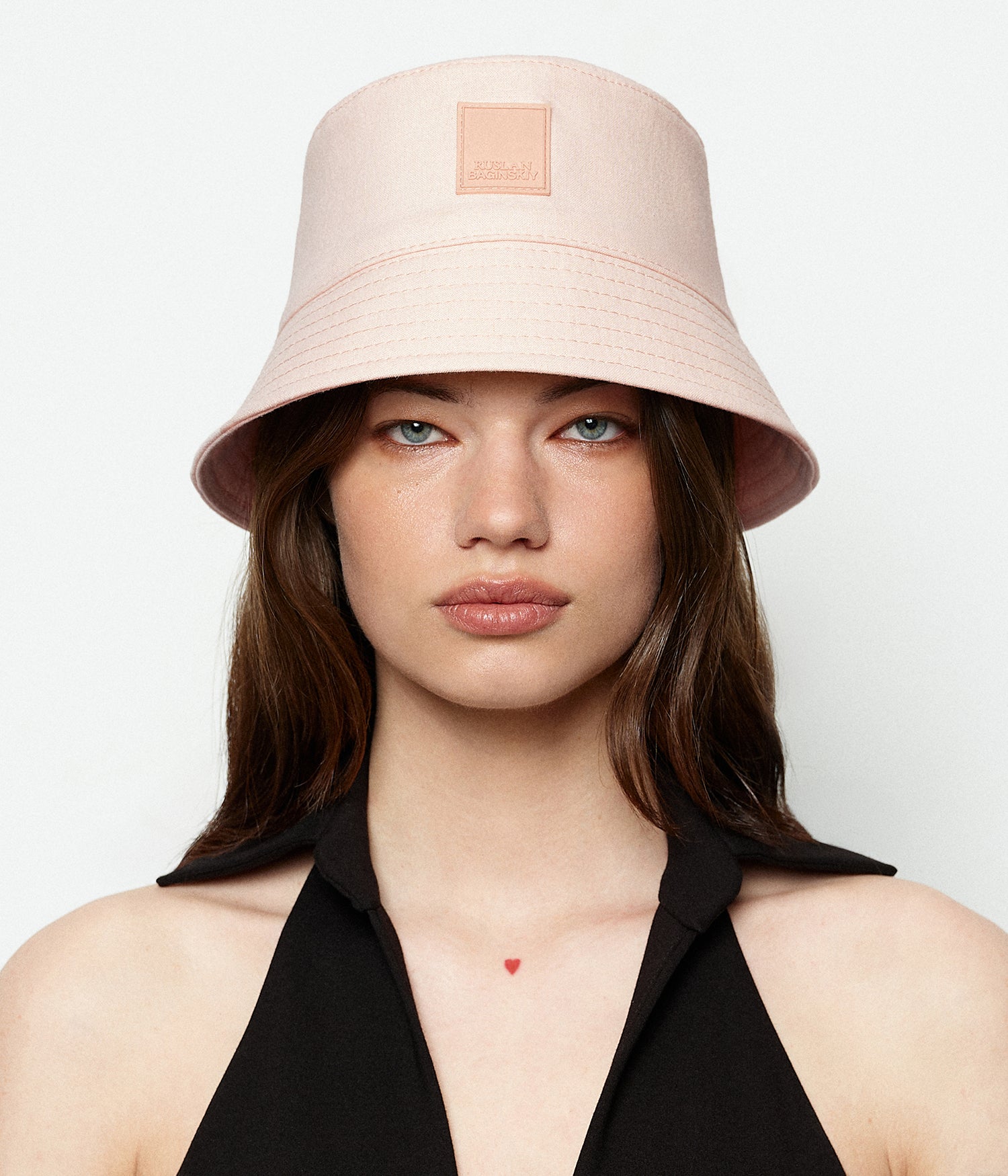 Logo Patch Bucket Hat