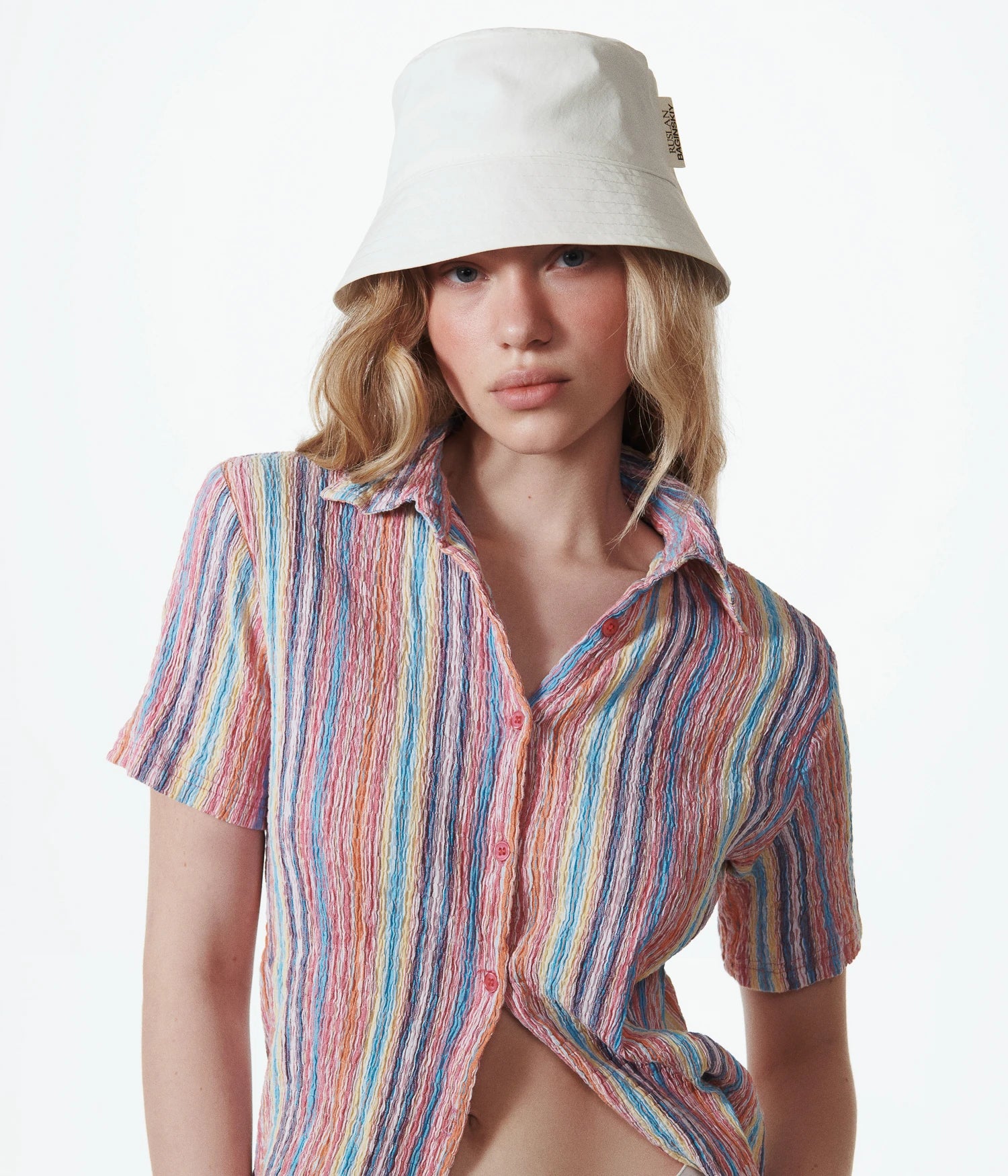 Logo-patch Bucket Hat