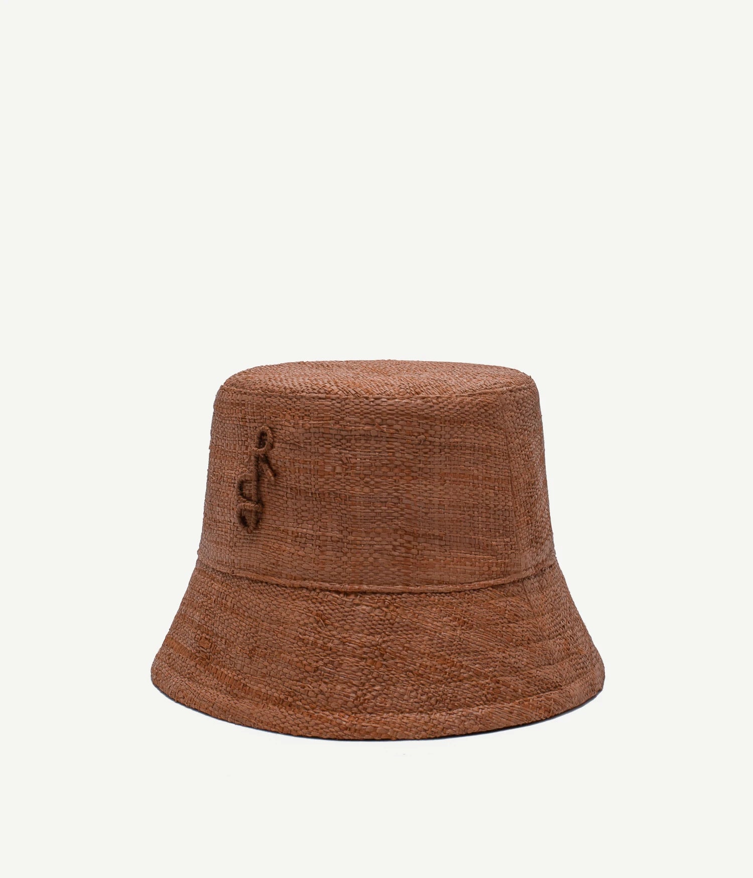 RB Gifts For Him, Monogram-embellished Straw Bucket Hat