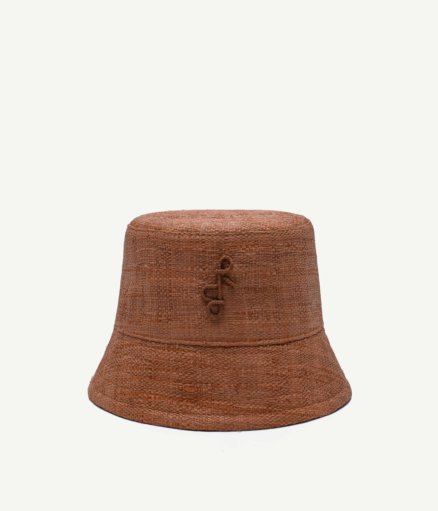 RB Gifts For Him, Monogram-embellished Straw Bucket Hat