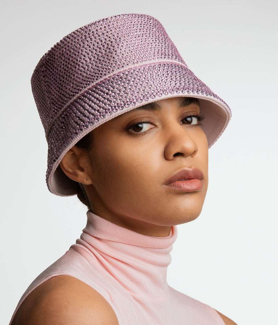 Photo, , Crystal-embellished Bucket Hat
