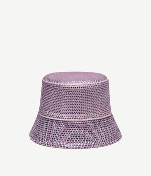 ruslan baginskiy Crystal-embellished Bucket Hat FW23-24 BCT100/039-C-DMD-XXS