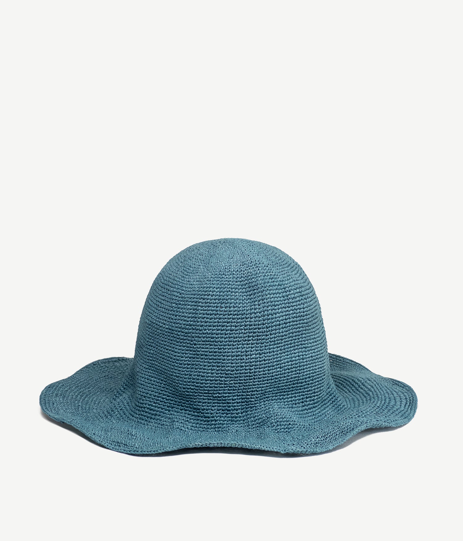Bucket Hat Embellished with Hand-Knitted Flowers • Ruslan 