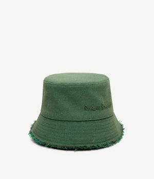 Raw Edge Bucket Hat