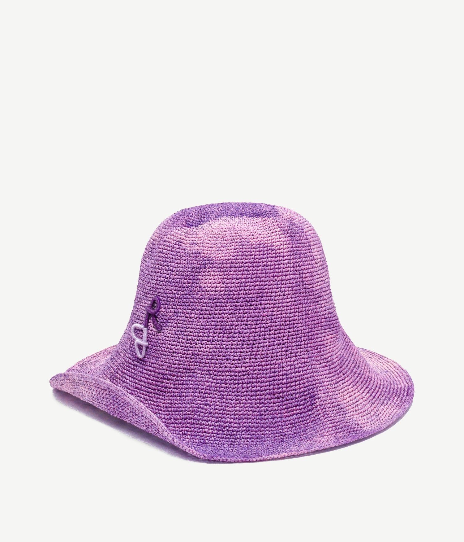 Logo Embellished Dyed Hat
