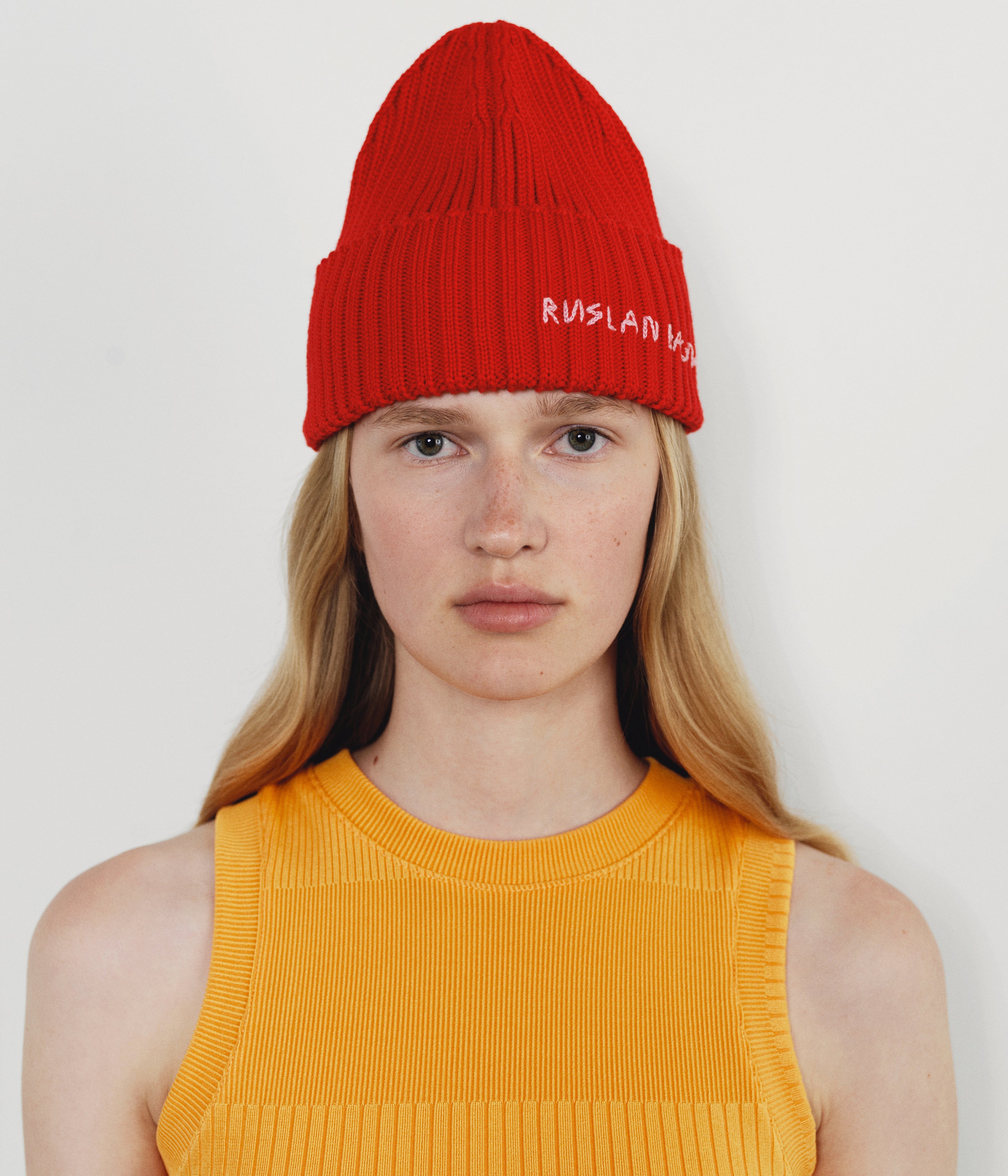 Beanie Hat, Hand-embroidered Beanie