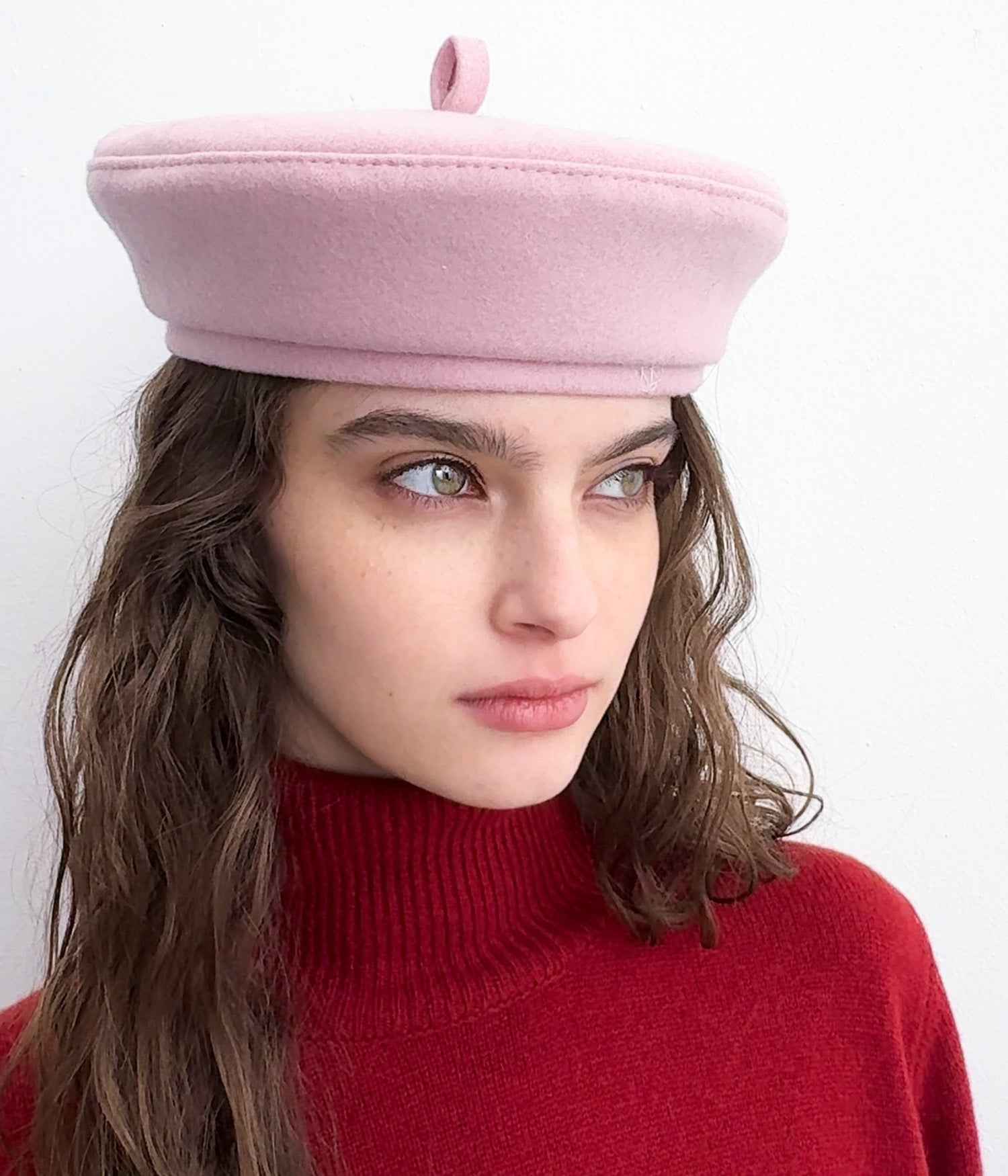 Wool-blend Beret