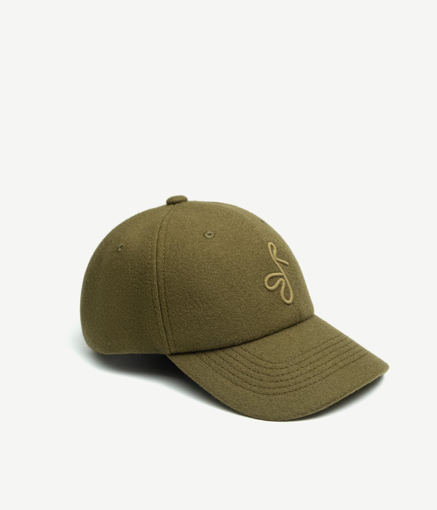 Monogram-embellished Baseball Cap