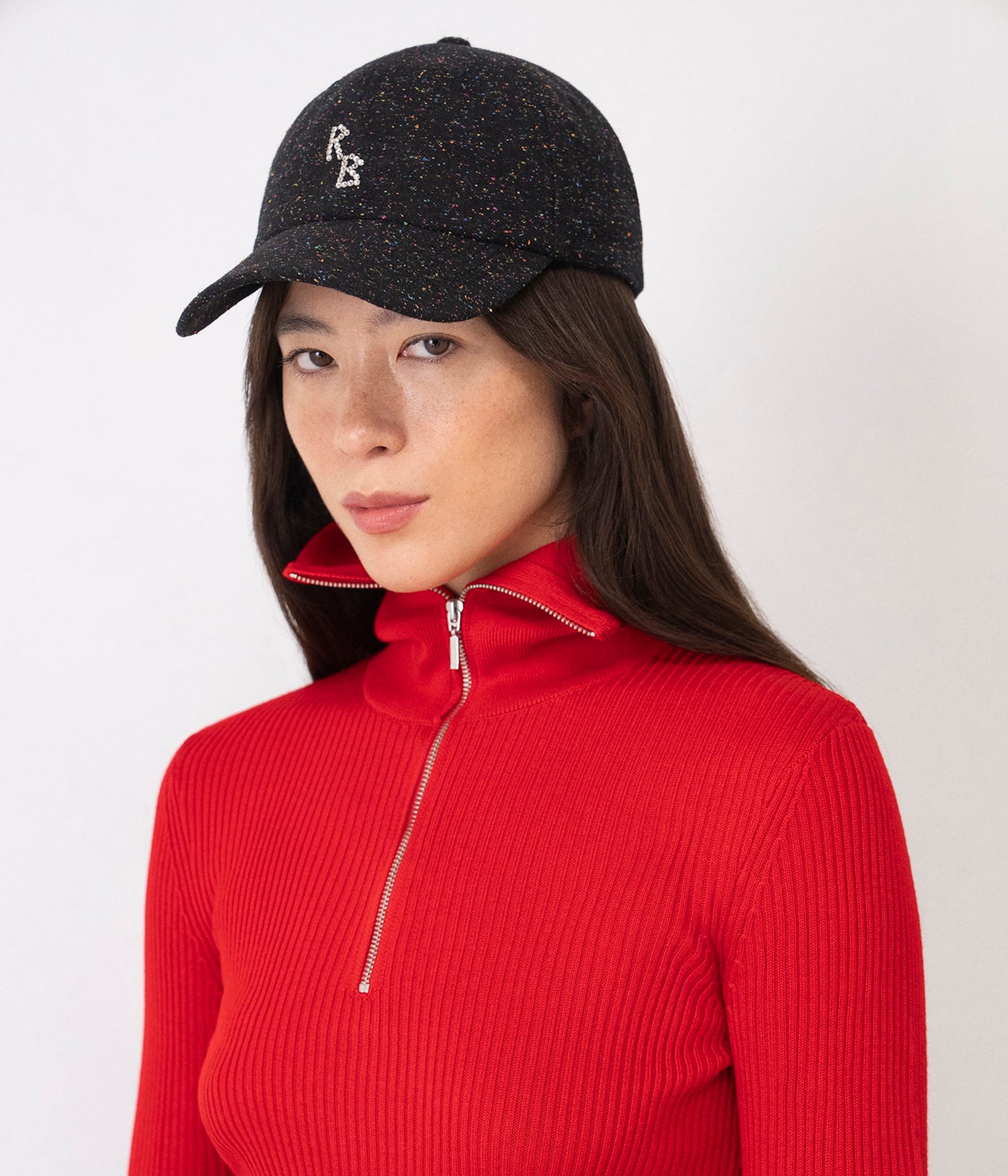 Photo, , Crystal-embroidered Baseball Cap