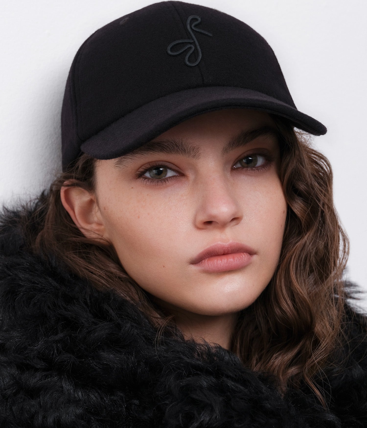 Monogram-embellished Baseball Cap