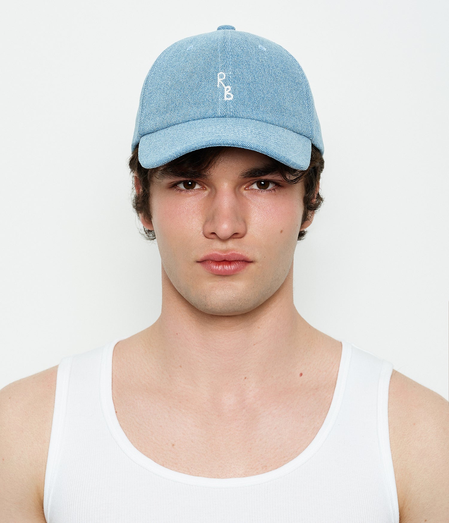 Logo-embellished Denim Baseball Cap