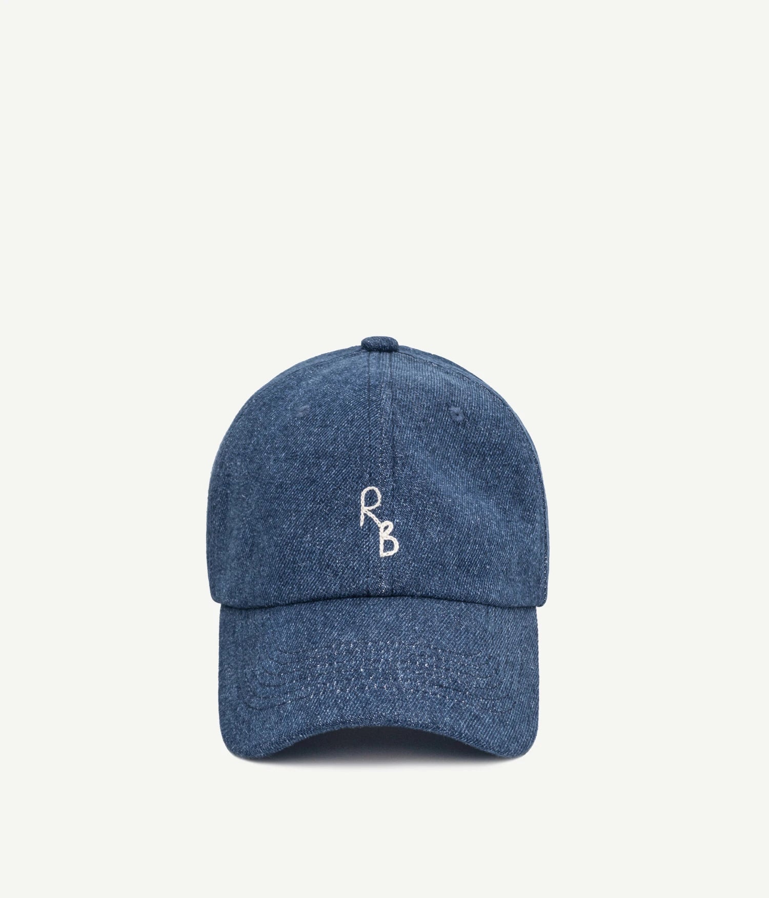 Baseball Caps, Logo-embroidered Denim Baseball Cap