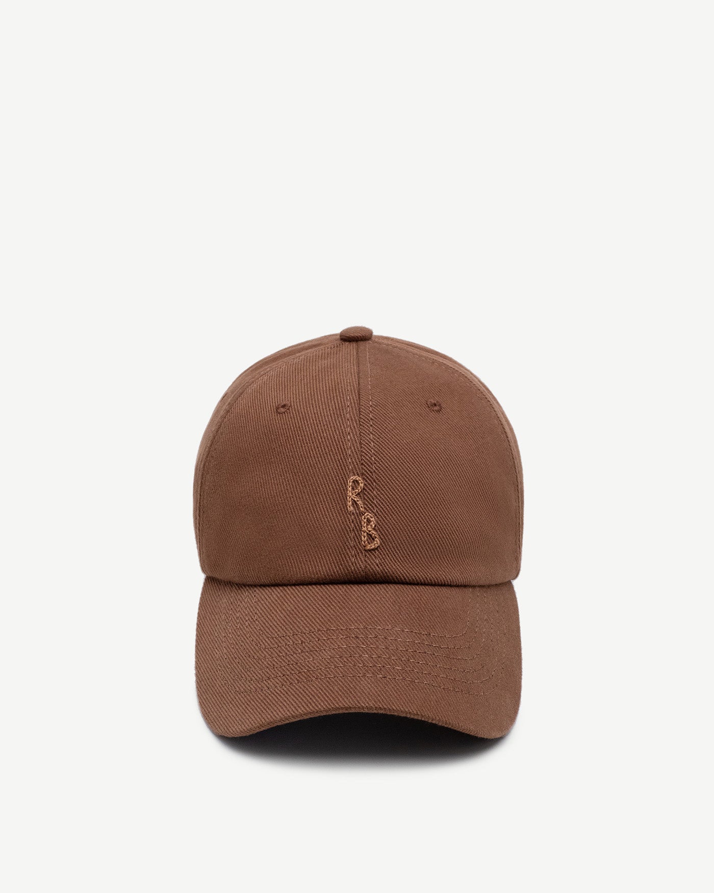 Monogram-Embellished Baseball Cap • Ruslan Baginskiy Hats