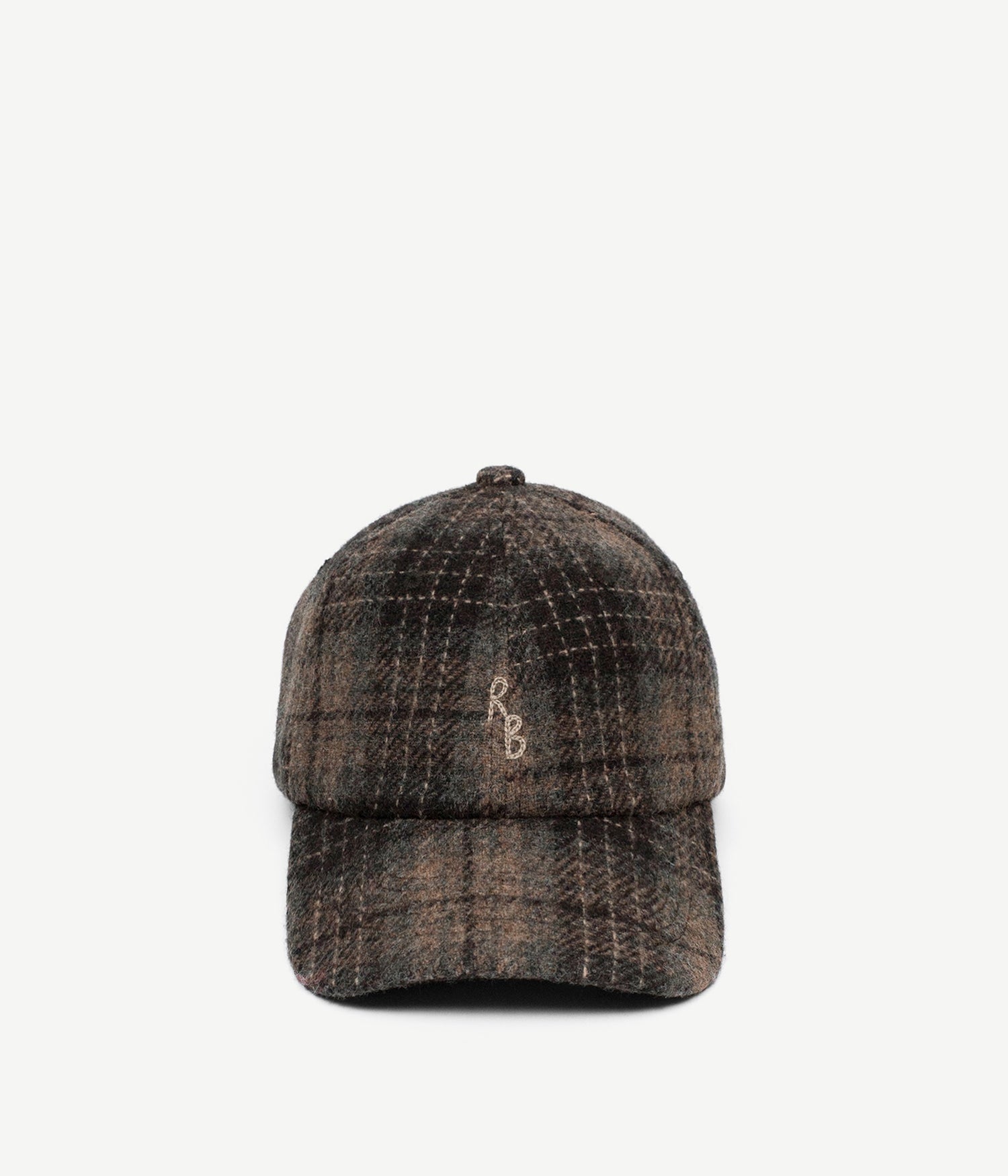 Photo, Baseball Caps, Check Print Baseball Cap