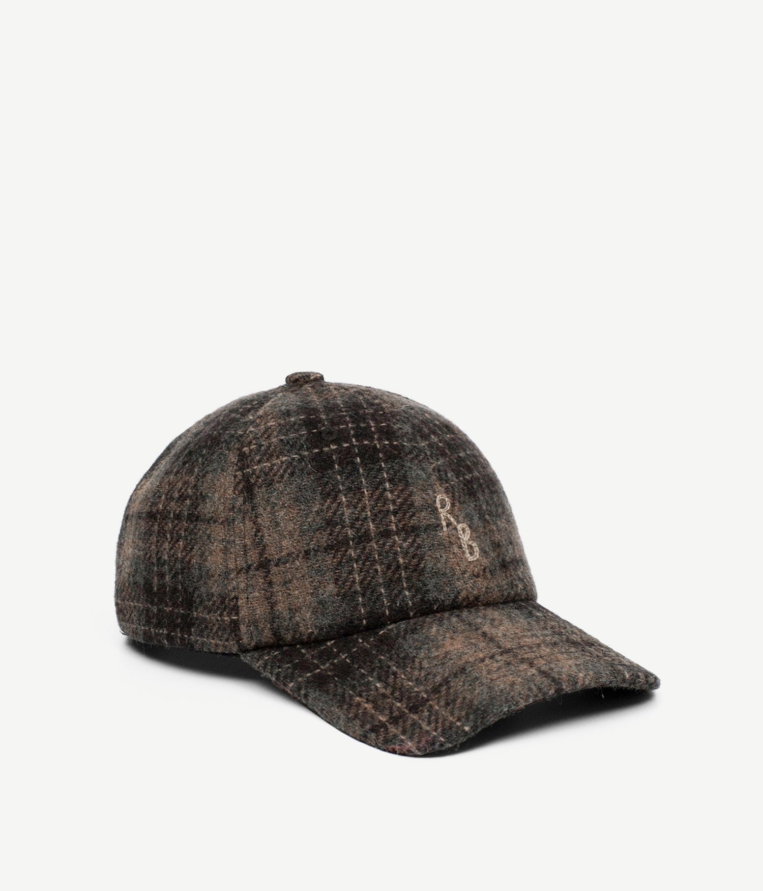 Photo, Baseball Caps, Check Print Baseball Cap