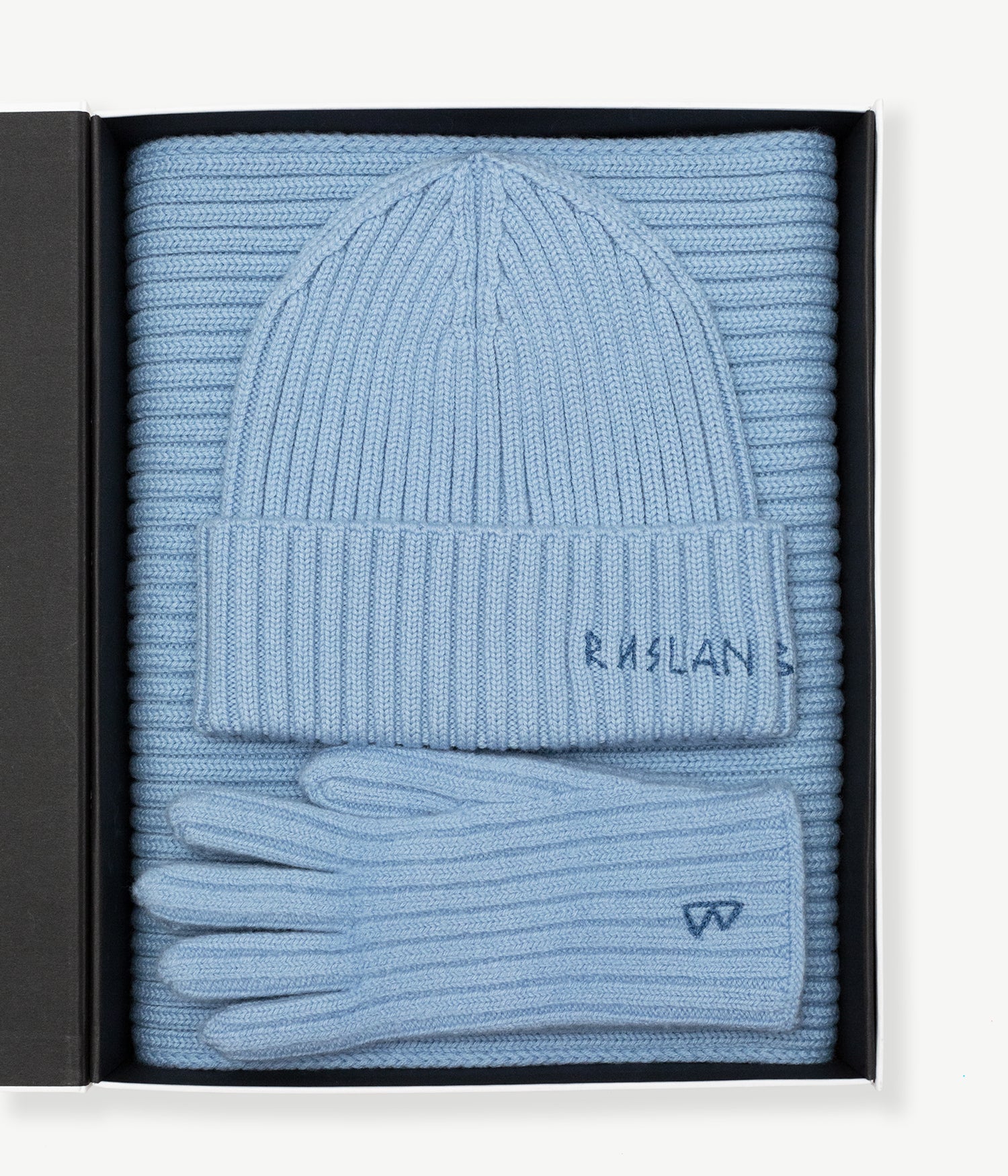 Gift Set: Scarf + Beanie + Gloves (with Gift Box)