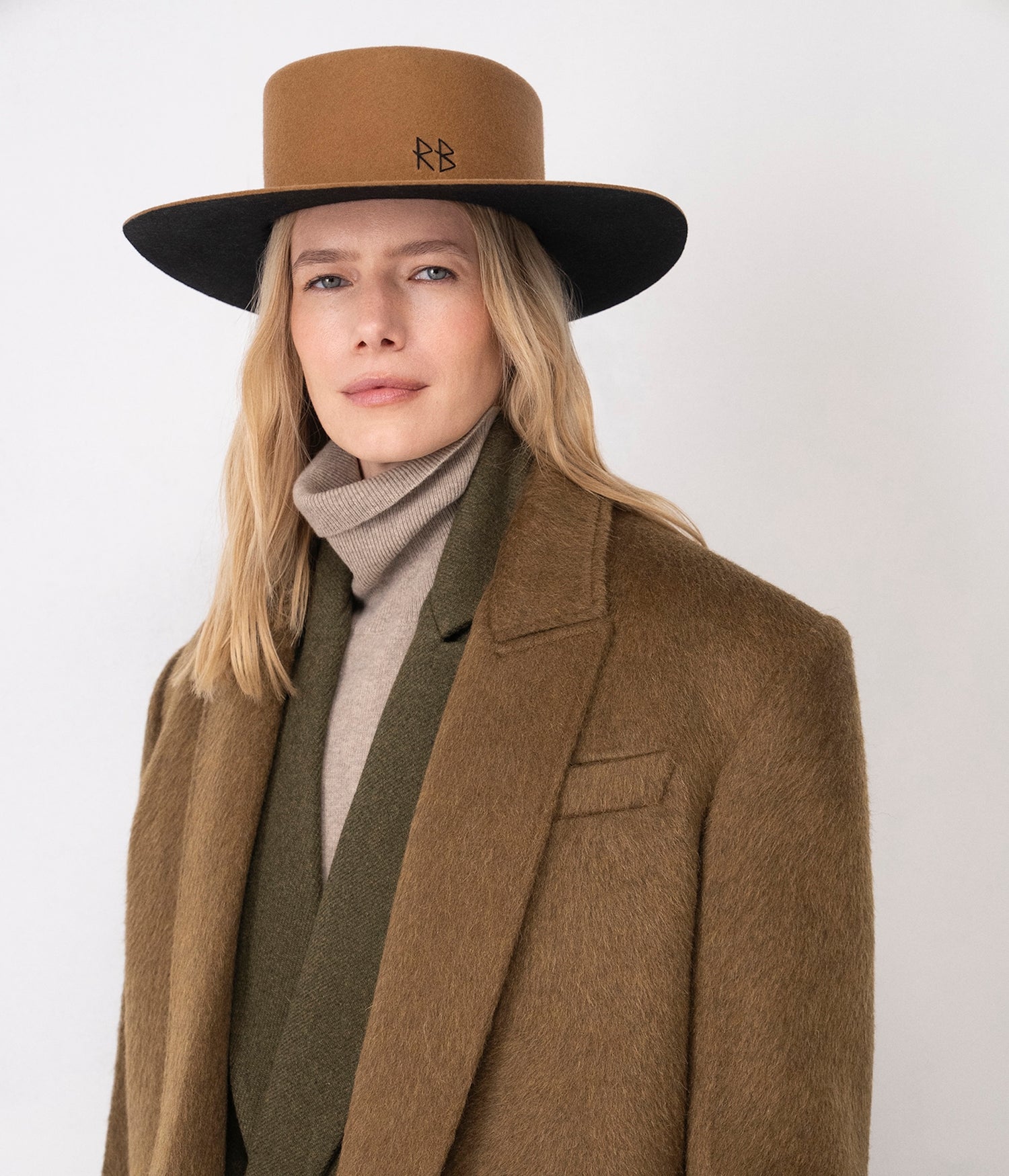 Photo, Canotier Hat, Wool Felt Canotier Hat