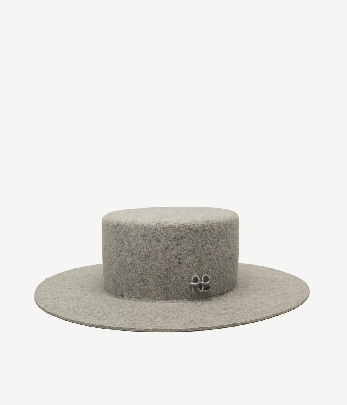 Ruslan Baginskiy Fall-Winter 2025, Wool Felt Canotier Hat