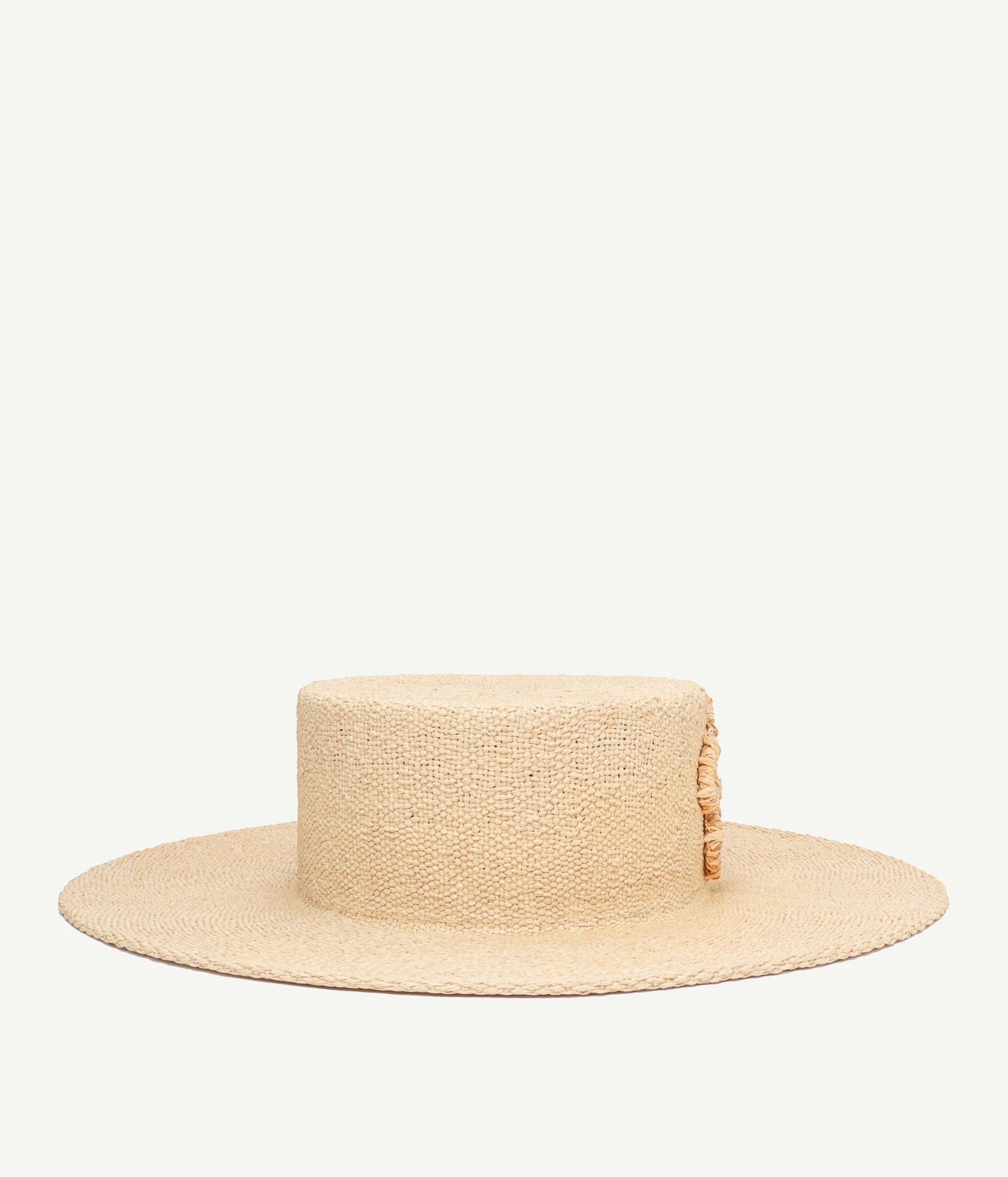 Produkty, Monogram-embellished Straw Boater Hat
