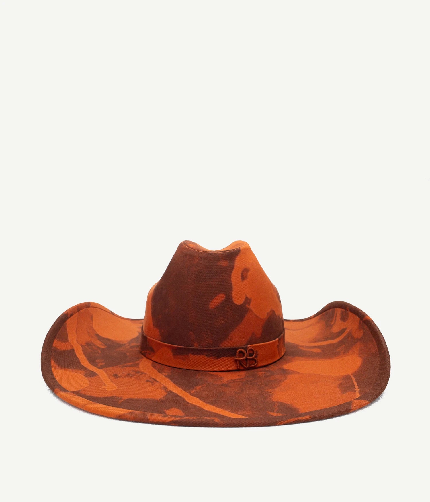 Acid Tie Dye Cowboy Hat