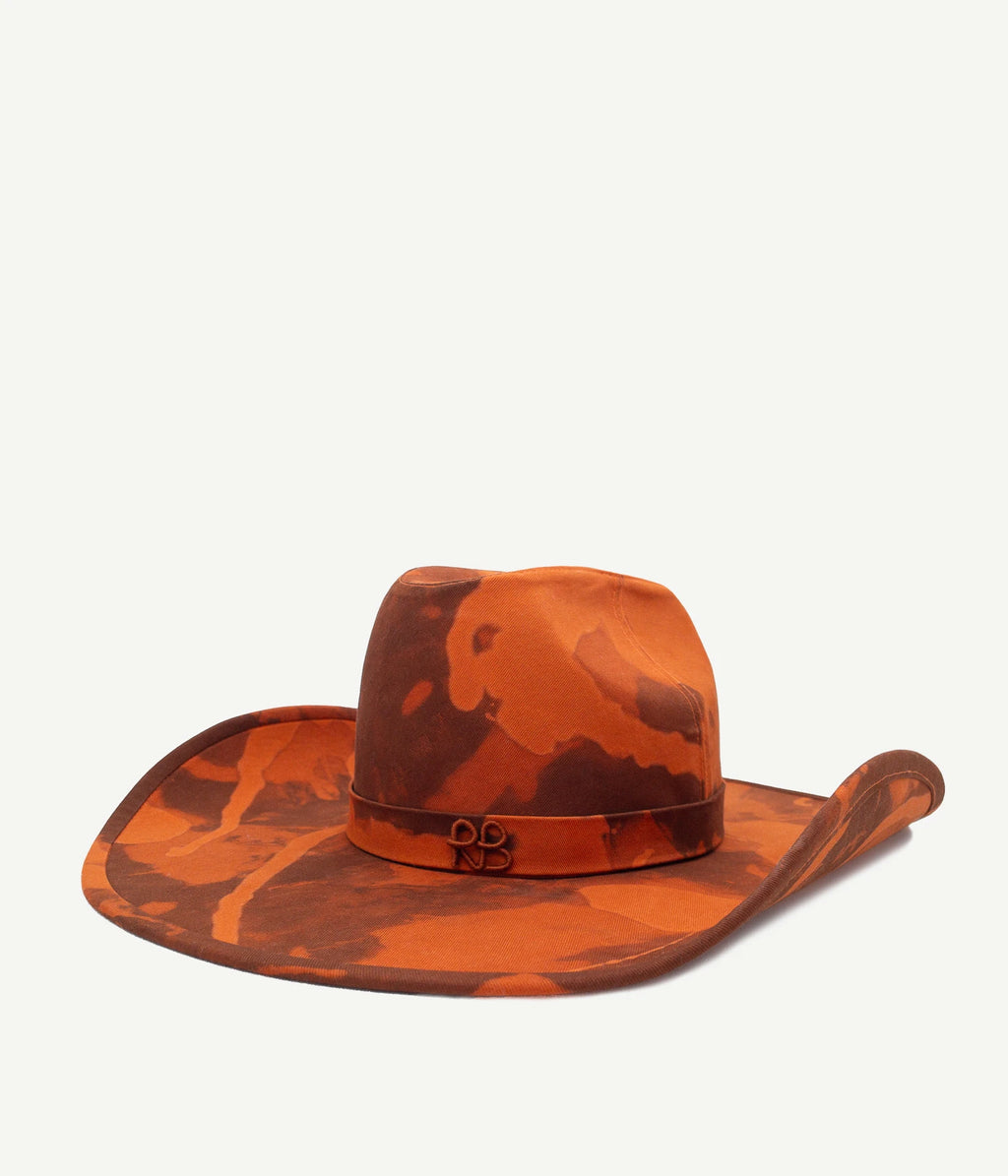 Acid Tie Dye Cowboy Hat • Ruslan Baginskiy Hats & Accessories