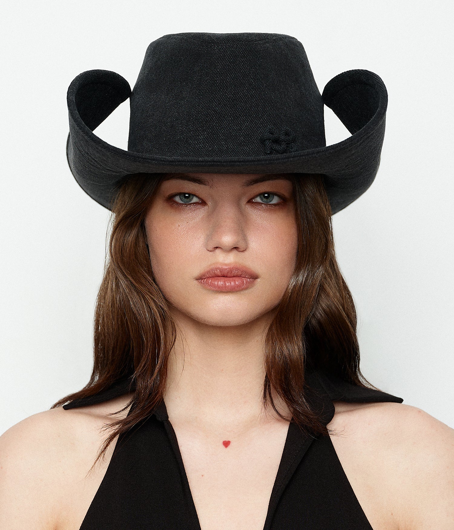 Denim Cowboy Hat