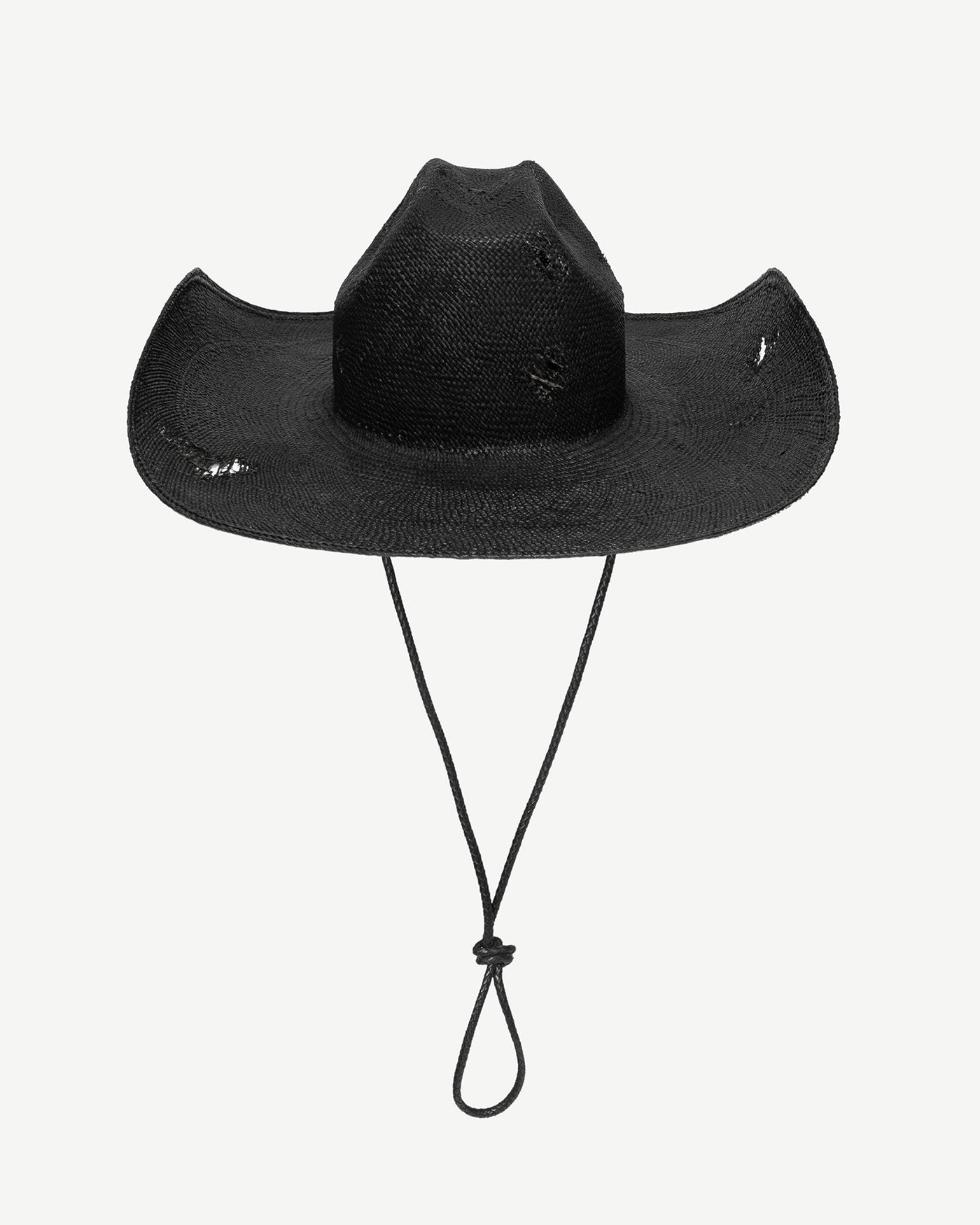 Cowboy Hat, Cowboy Hat with Leather Trim
