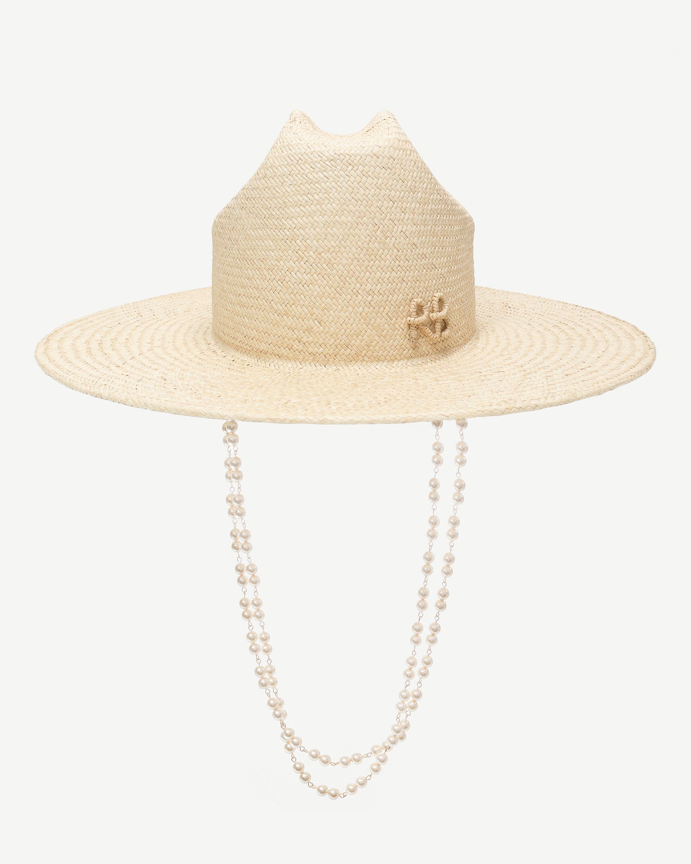 Double Chain Strap Cowboy Hat