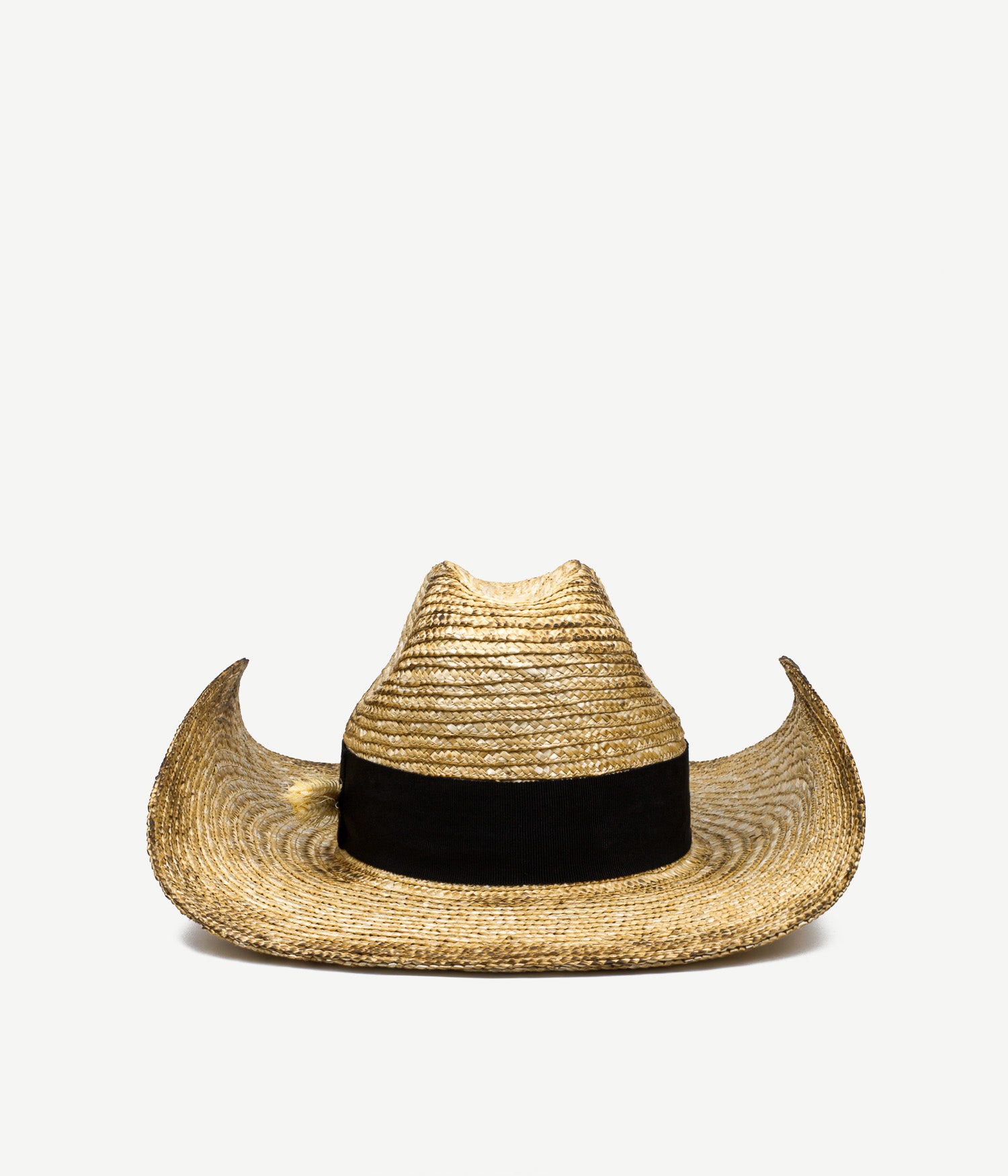 Wheat Spikes Embellished "Sunburnt" Cowboy Hat
