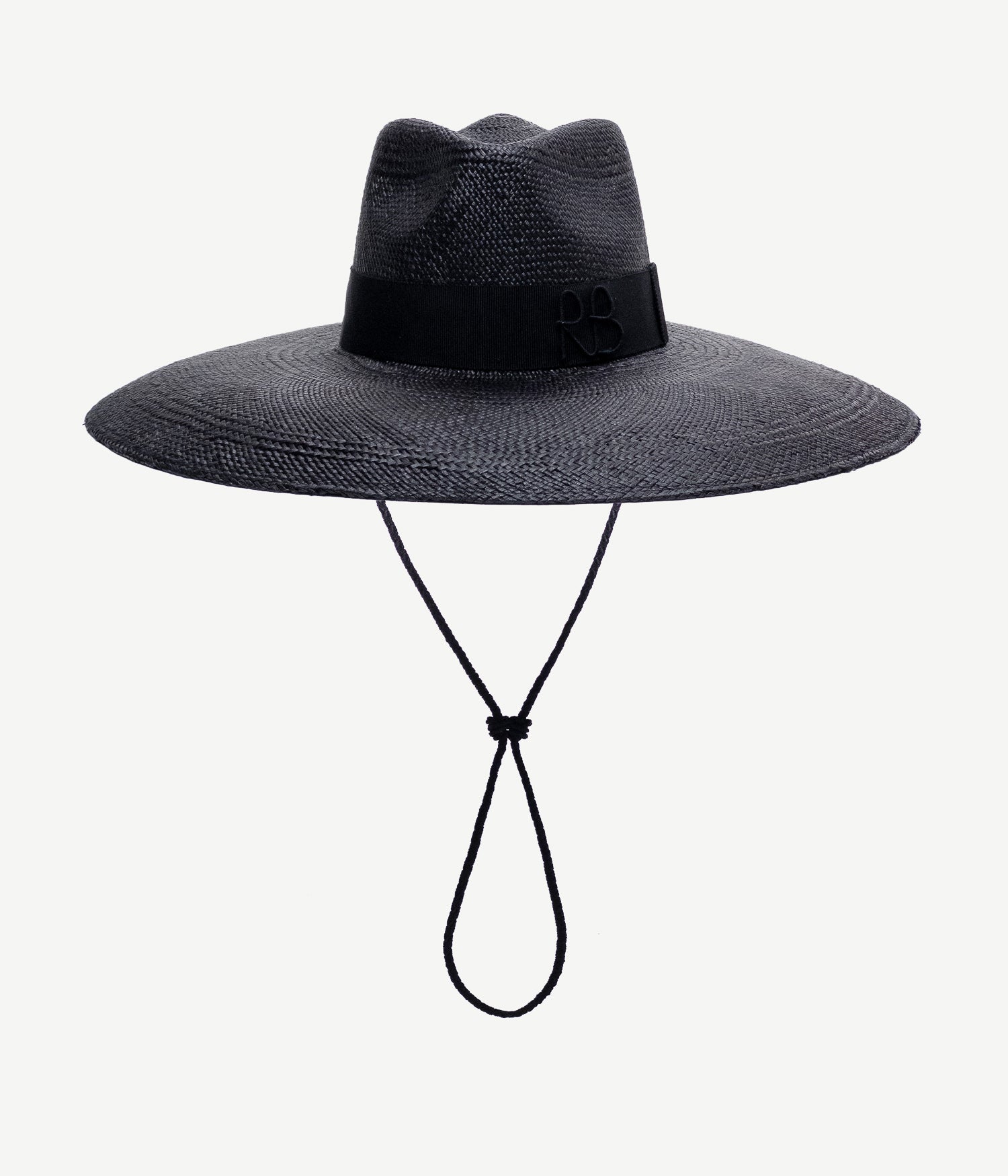 Wide-Brimmed Straw Fedora Hat