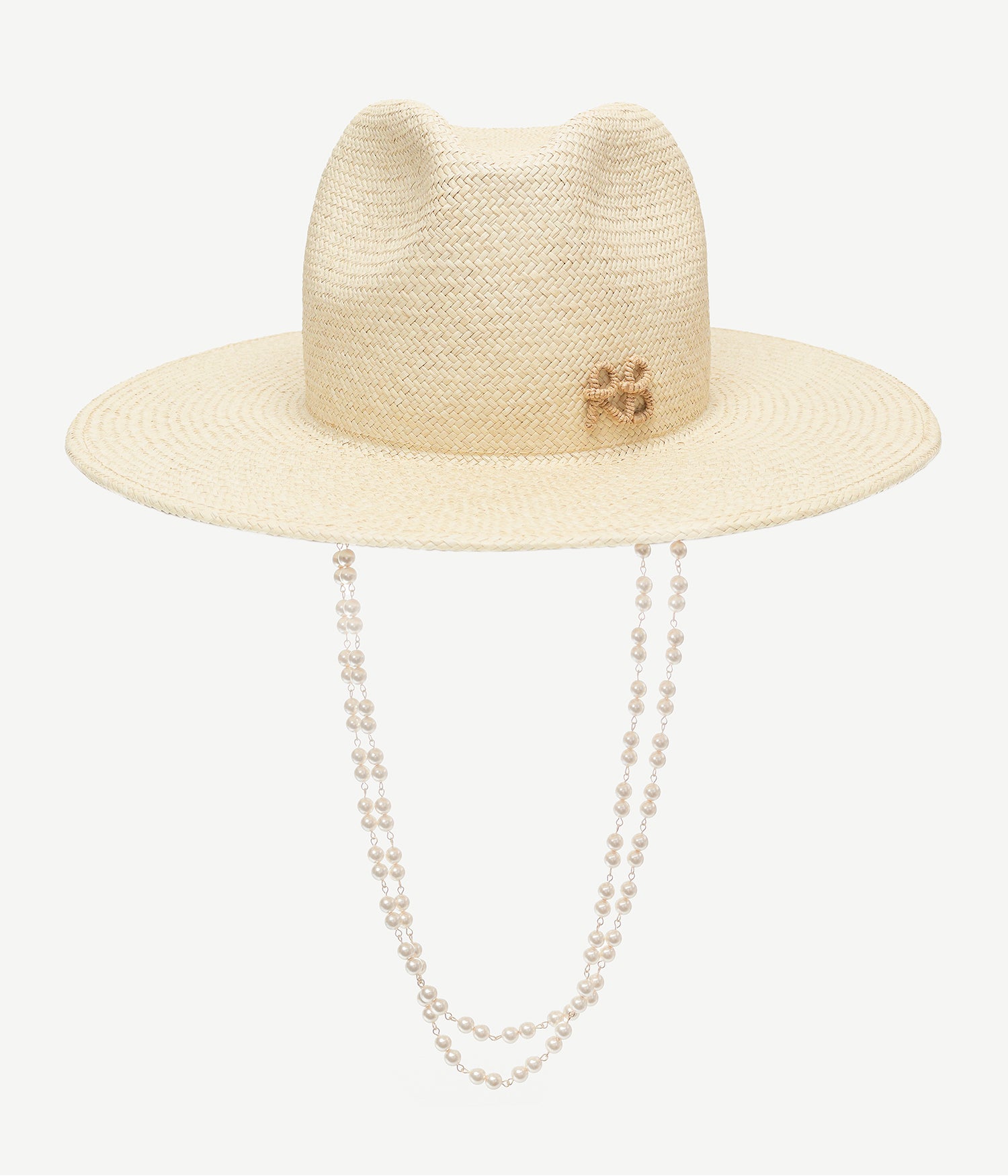 Fedora Hat, Double Chain Strap Fedora Hat