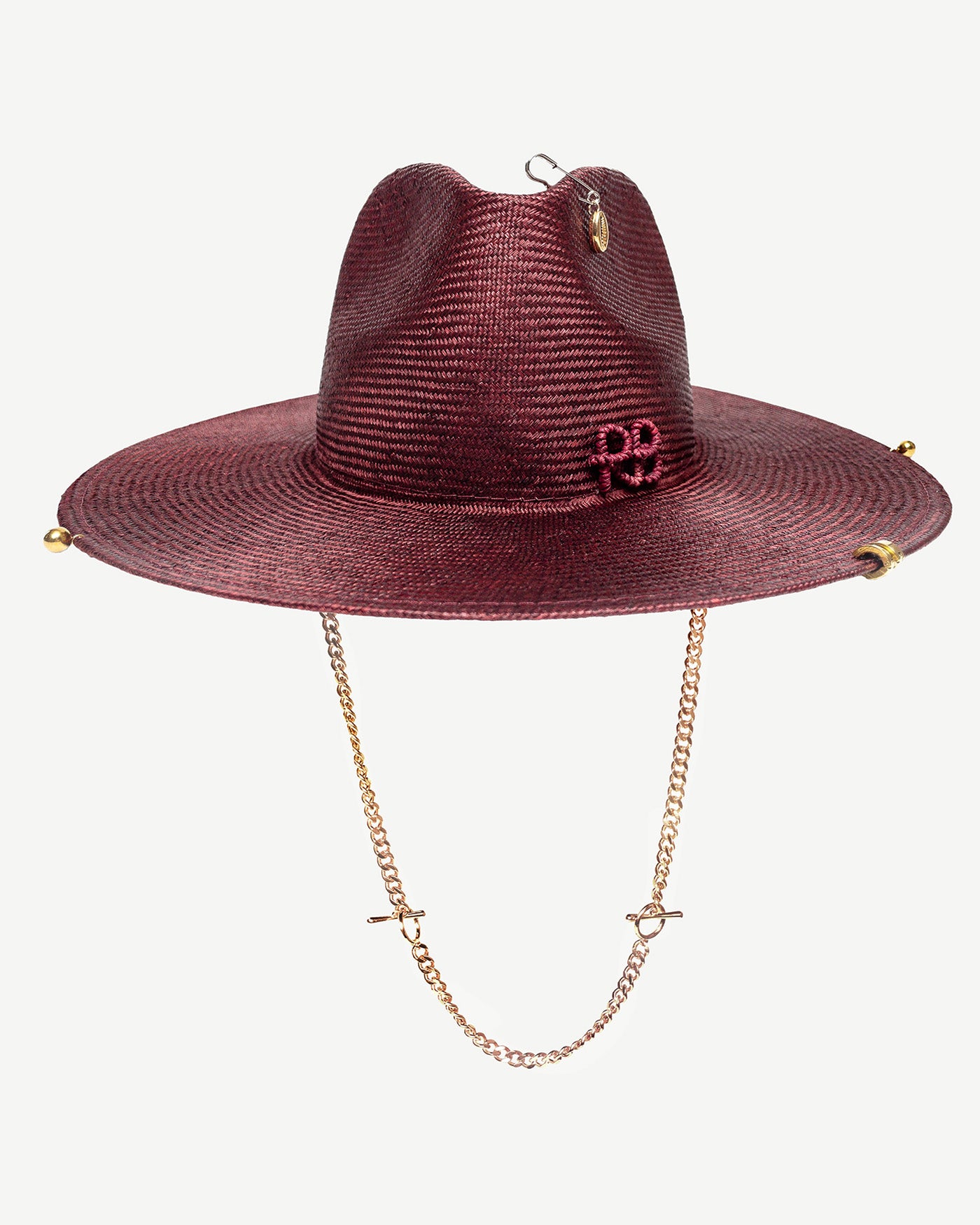 Chain Strap Fedora Hat • Ruslan Baginskiy Hats & Accessories