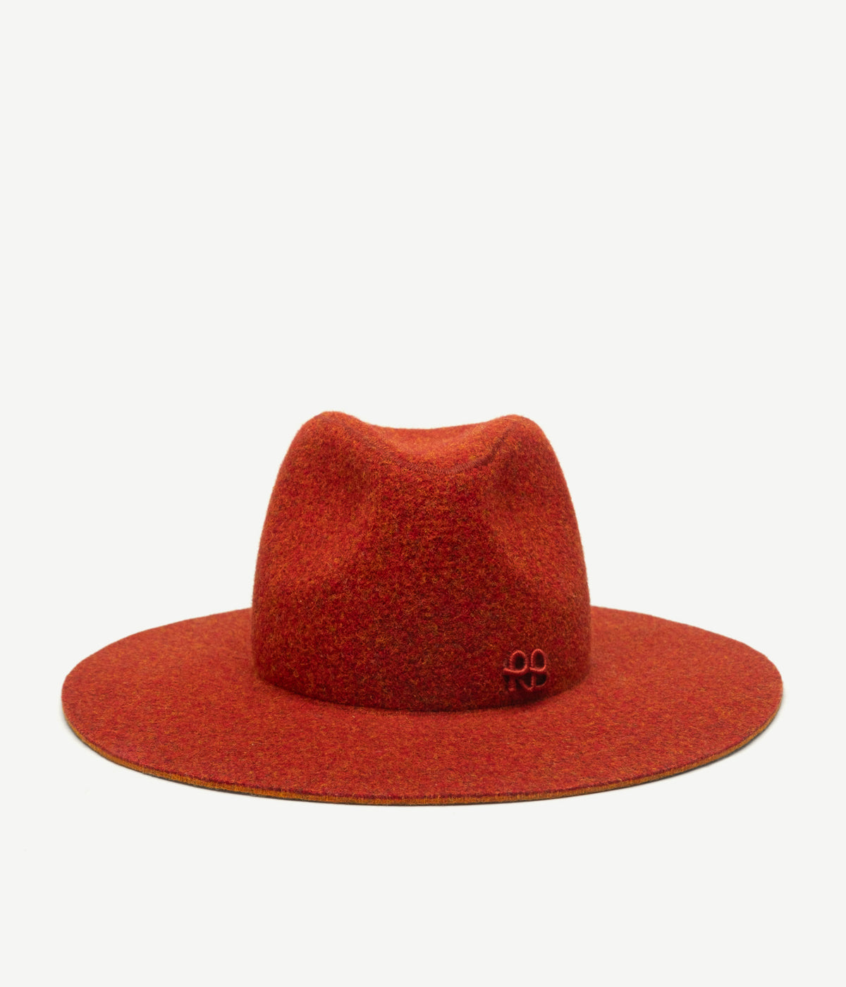 Ruslan Baginskiy Fall-Winter 2025, Two-colored Fedora Hat