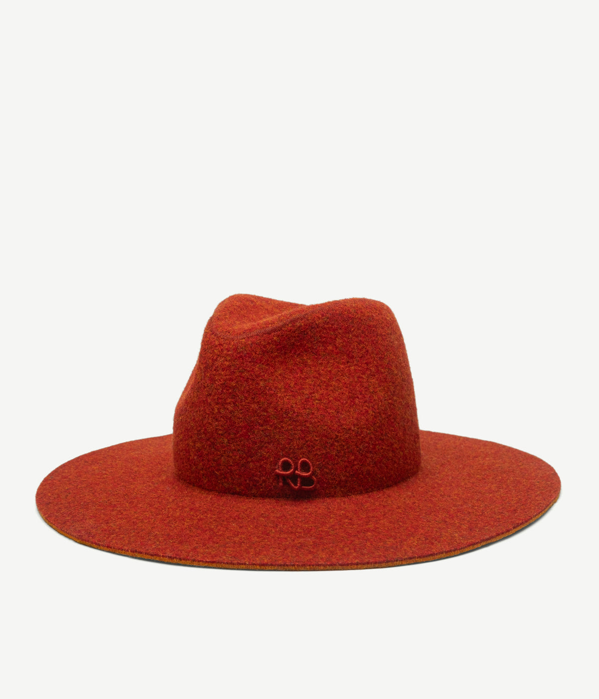 Ruslan Baginskiy Fall-Winter 2025, Two-colored Fedora Hat