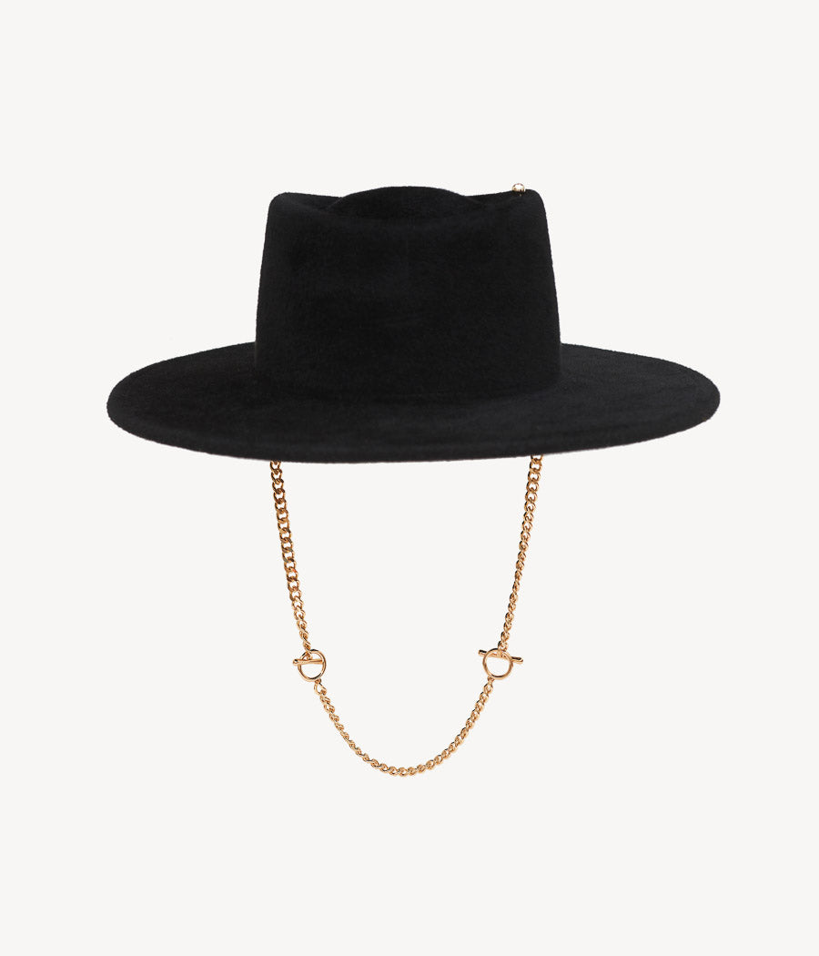 Photo, , Chain Strap Gambler Hat