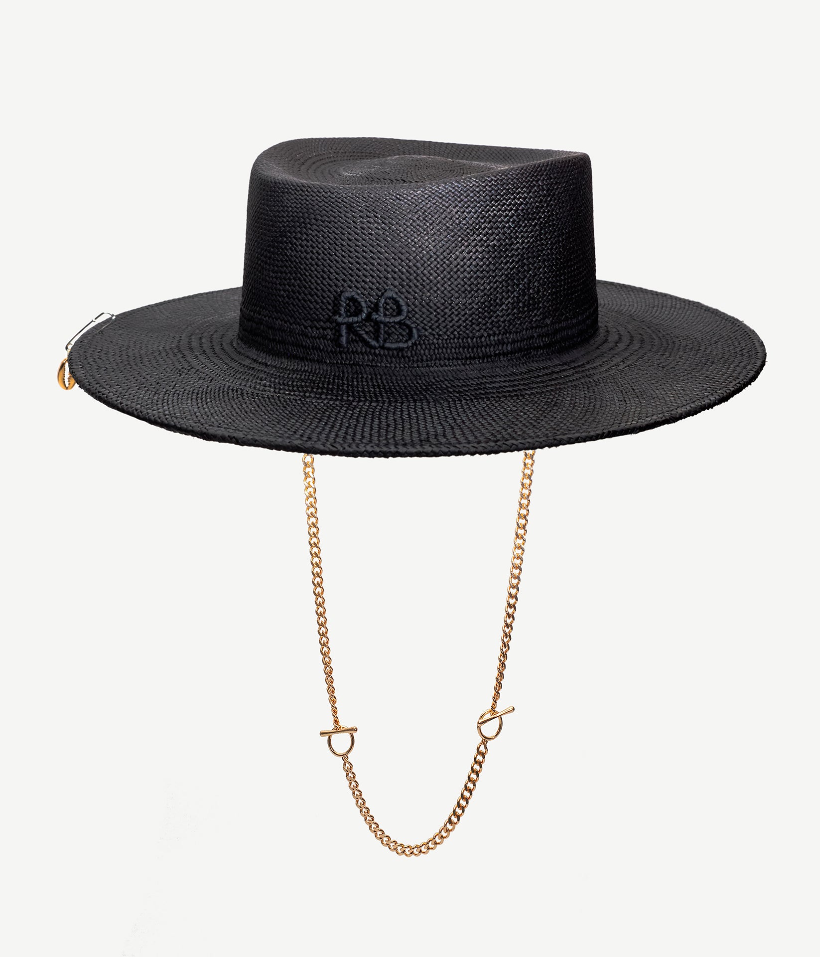ハット RUSLAN BAGINSKIY SS25 (KPC038PS25 STR SRBPINK) Crystal-embellished Satin Baker Boy Cap • Ruslan Baginskiy