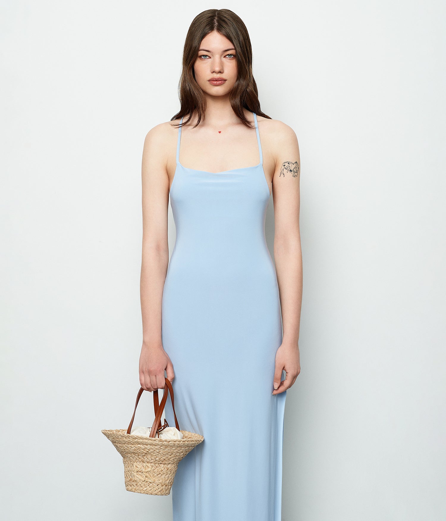 Mother’s Day Gifts, Ruslan Baginskiy Hat Shaped Bag The bag resembles a hat and is crafted from tightly woven natural straw that holds its shape well. It features brown leather handles for comfortable carrying on the shoulder or by hand. Featuring a cotton pouch for safely storing belongings, the bag is finished with the RB monogram.Handmade in Ukraine.