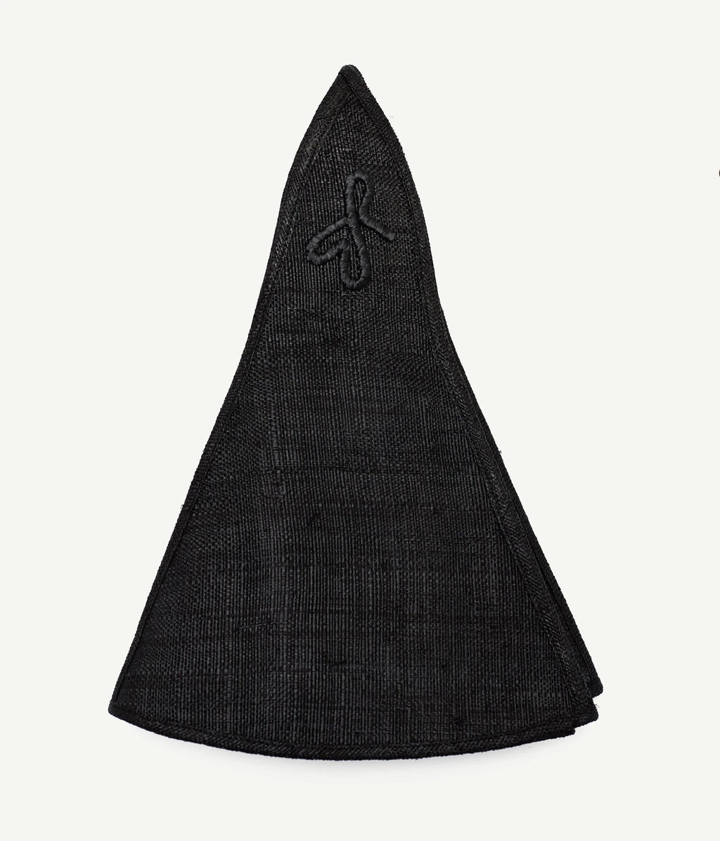 RUSLAN BAGINSKIY BCT033PSTRKNMRBBLACK 関税送料込 Bi-Color Boater Hat • Ruslan Baginskiy Hats & Accessories