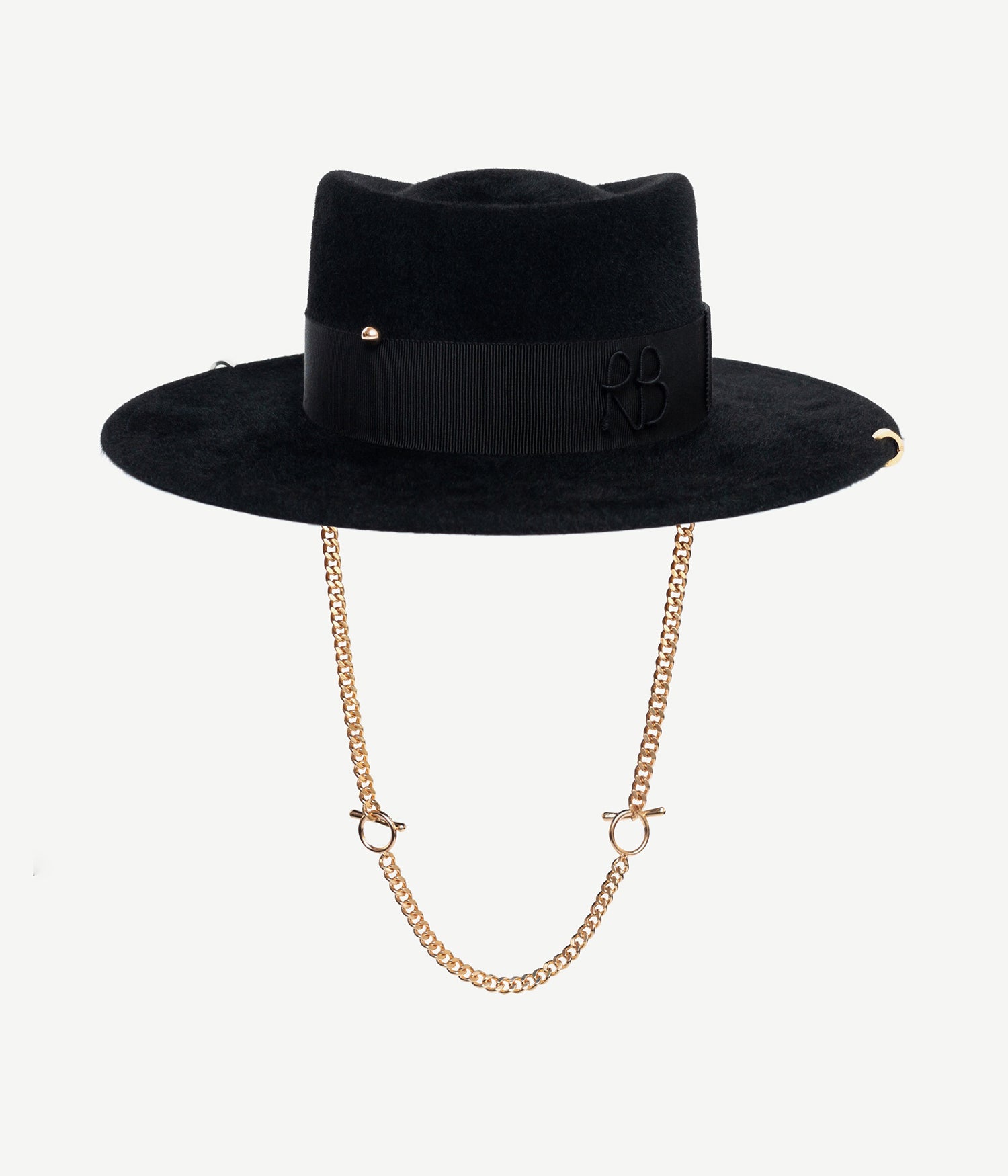 Chain Strap Gambler Hat